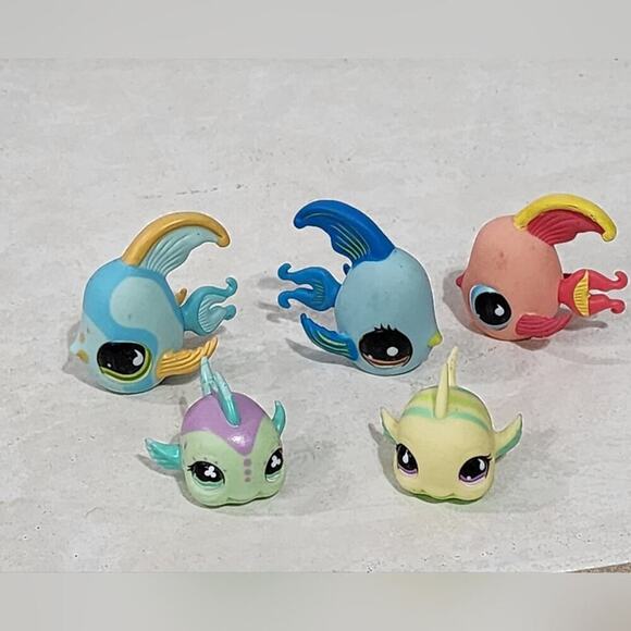 LPS LITTLEST PET SHOP bundle lot of Angel‎ and puffer fish 1378 831 643 519 514 - Picture 3 of 4